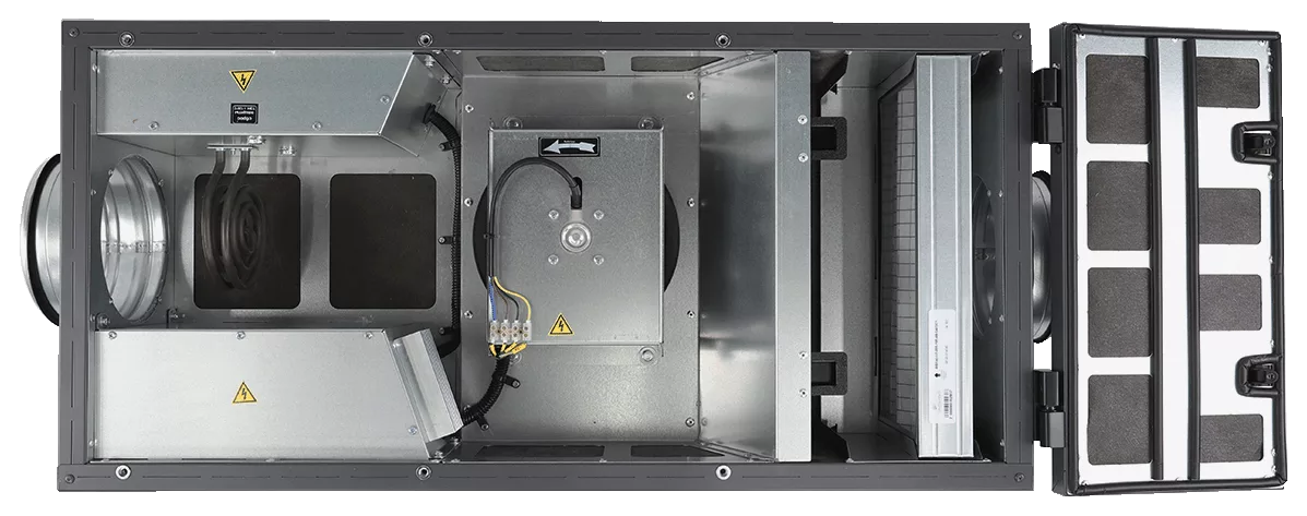 COMPACTAIR by ZILON ZPE-M 1400-6,0/2 INT A — внутреннее устройство установки