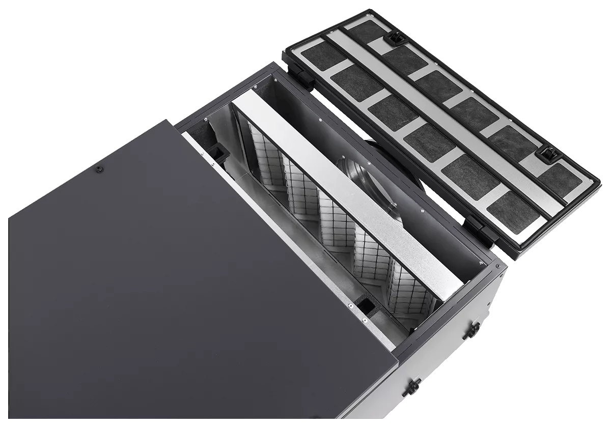 COMPACTAIR by ZILON ZPW-M 1200/1 INT A — внутреннее устройство установки 5 COMPACTAIR by ZILON ZPW-M 1200/1 INT A — внутреннее устройство установки